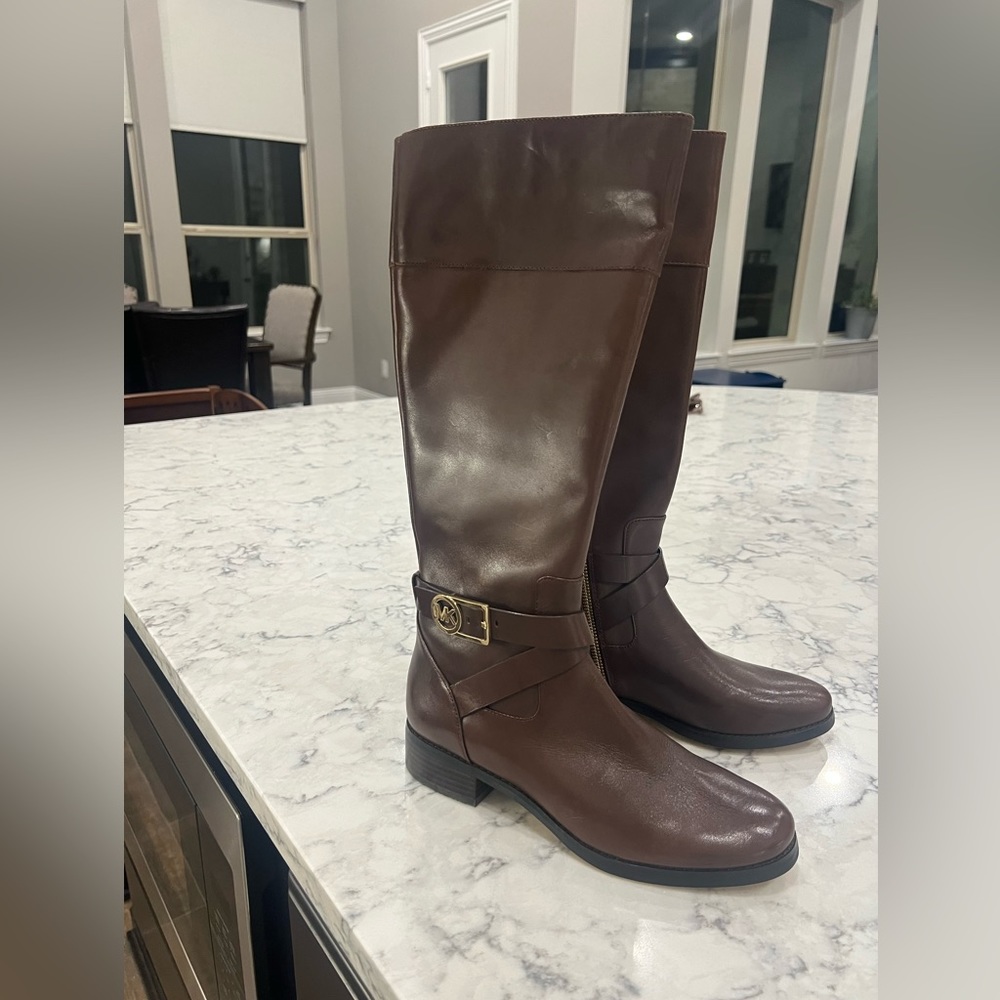 Brown Michael Kors boots
